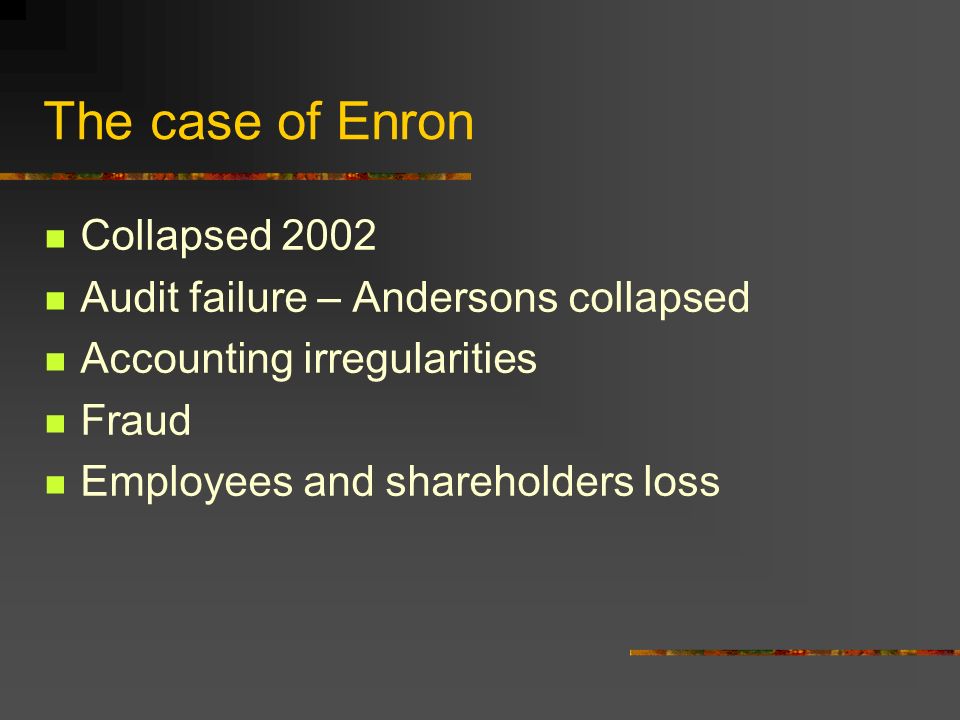 Enron Scandal: The Fall of a Wall Street Darling